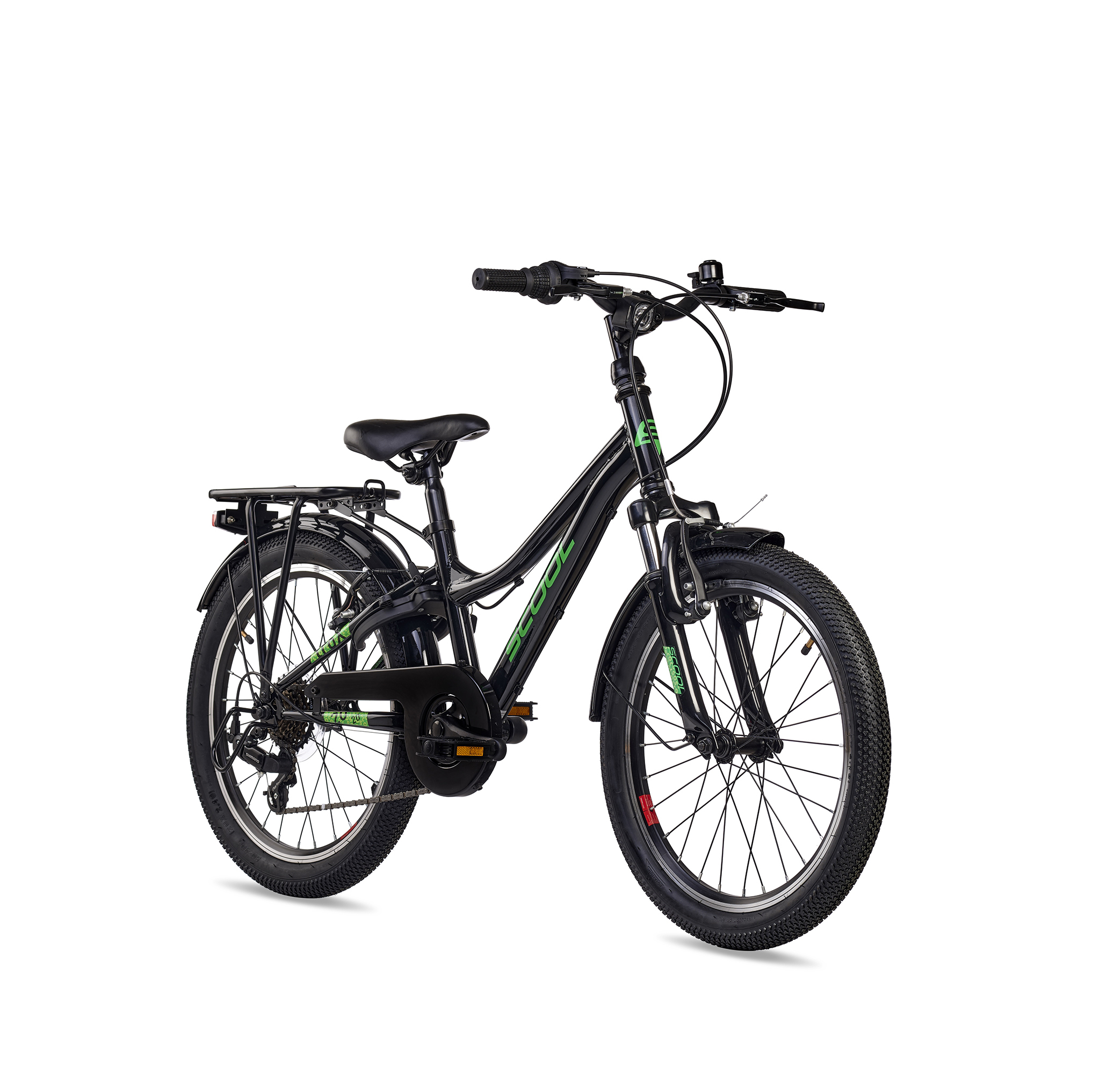 S'COOL troX 20-K6 Kinderfahrräder (schwarz) 2